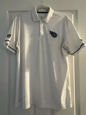 Men’s Nike Tennessee Titans Polo Shirt L